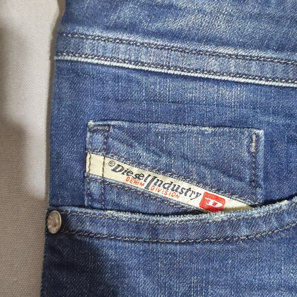 Diesel Industry Buster jeans men's sz W28/L30 ink blue regular slim-tapered NWT - Picture 6 of 15